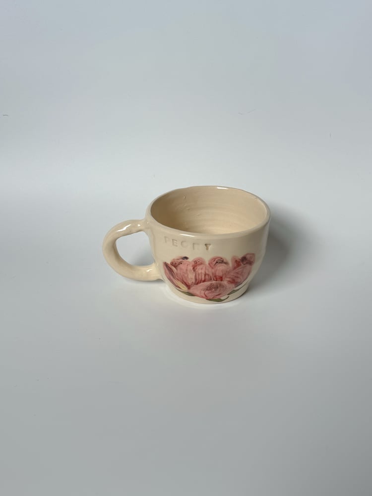 Image of peony mug