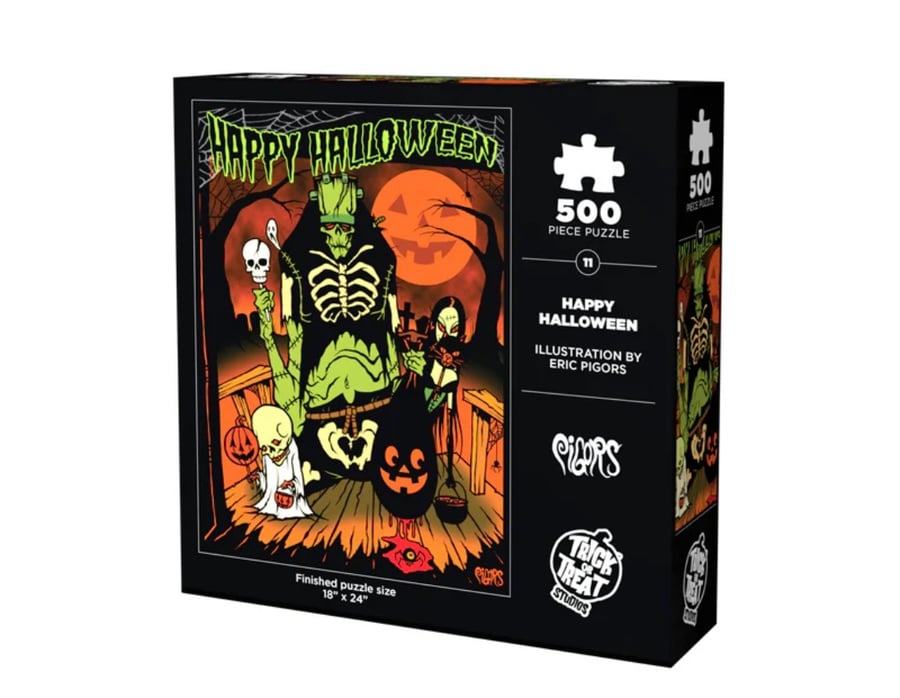 Image of HAPPY HALLOWEEN 500 piece puzzle 