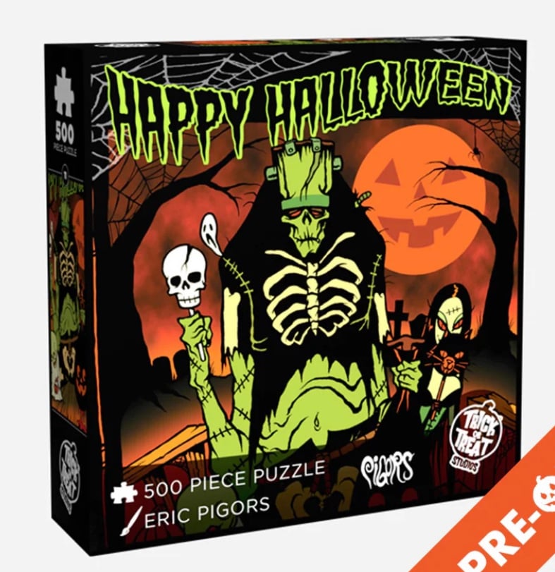 Image of HAPPY HALLOWEEN 500 piece puzzle 