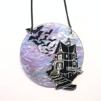 Image 1 of Haunted House Necklace - Pre-order