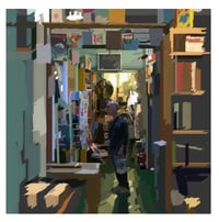 Self Portrait in a Manchester Bookshop