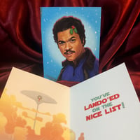 Image 1 of LANDO Christmas CARD!