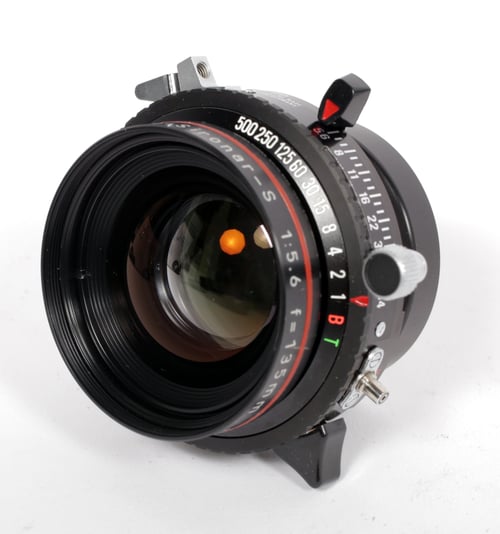 Image of NOS Rodenstock Apo-Sironar-S 135mm F5.6 Lens in Copal #0 Shutter #4116