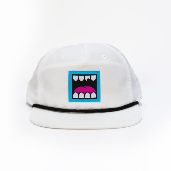 Image of LOUDMOUF ROPE HAT (WHITE)