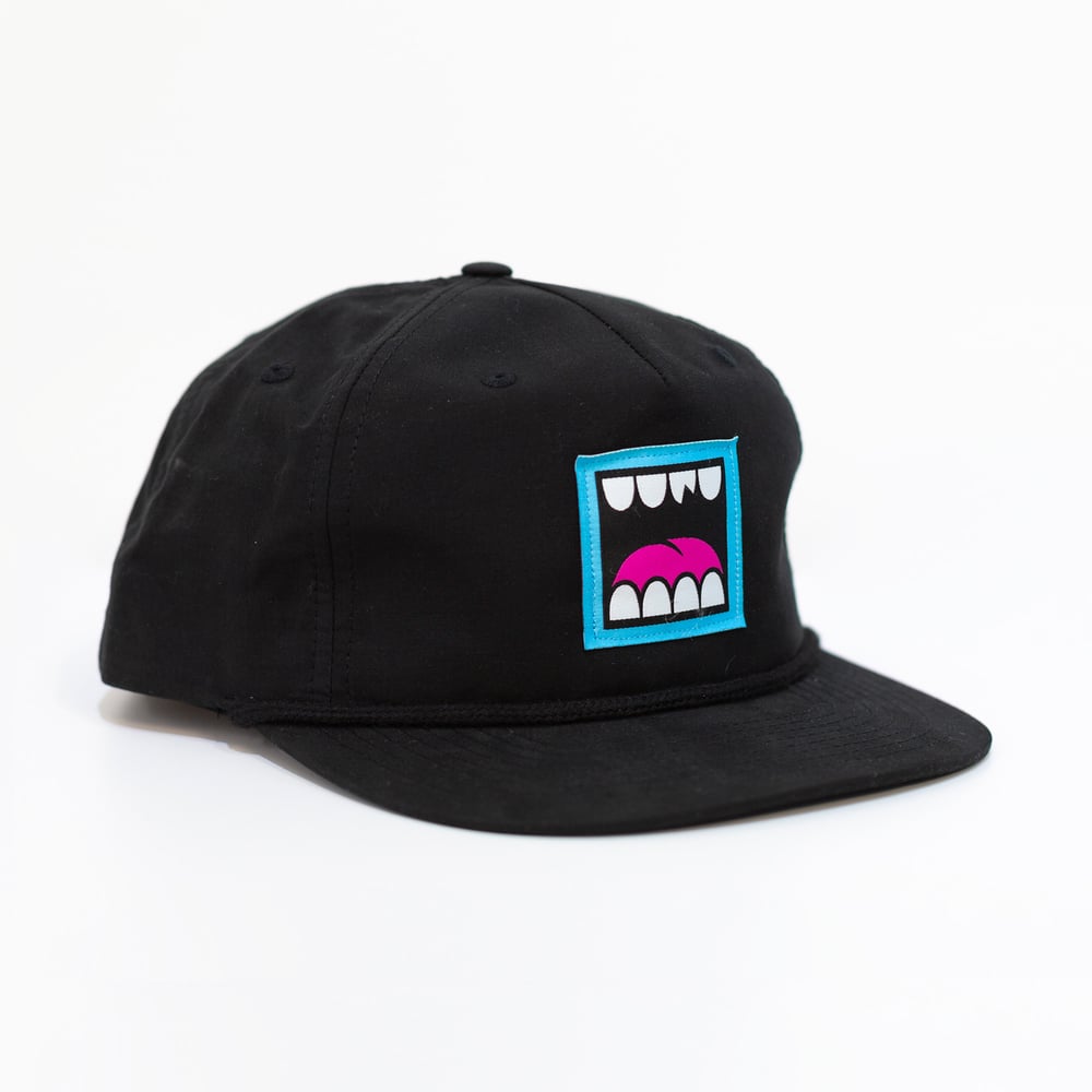 Image of LOUDMOUF ROPE HAT (BLACK)