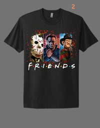 Image 2 of Halloween Friends shirts