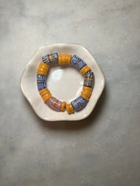 Marigold Trade Bead Bracelet