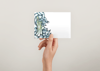 Image 9 of  200 of “Blue Wave” Collection of Postcards To Voters