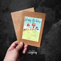 Image 1 of Send It For You- Fungi Happy Birthday Greeting Card