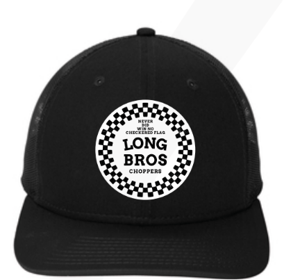 Image of Checkered Black LBC Hat 