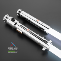 Image 3 of Ahsoka Tano Clone Wars Lightsaber Set – The Weapons of a True Warrior  (2 lightsabers)