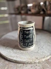 Image 2 of HANDCRAFTED POTTERY MUG #3