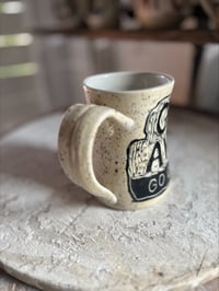 Image 3 of HANDCRAFTED POTTERY MUG #4 