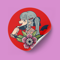 Image 1 of FRIDAY THE 13TH MIKU STICKER