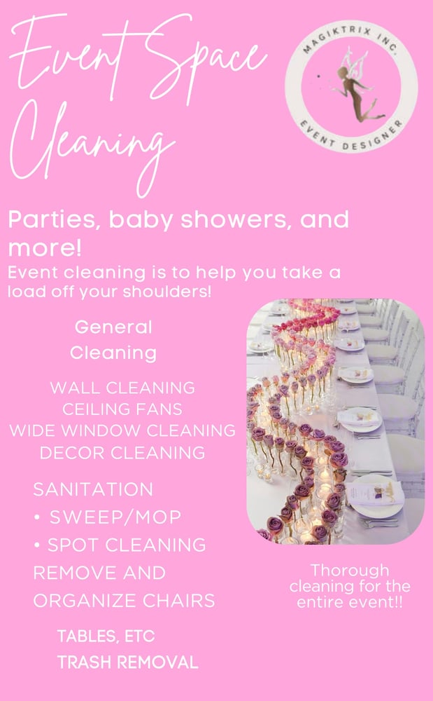 Image of Event Cleaning 