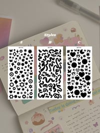 Image 3 of Gradient deco 🎨  🖼️ sticker sheets