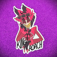 King Roach Alastor Vinyl Sticker