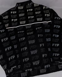 Image of FTP x HUF Reflective All Over Track Jacket