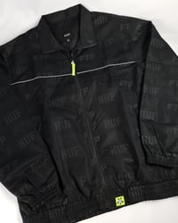 Image of FTP x HUF Reflective All Over Track Jacket