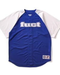 Image of FUCT 2-Tone Logo Baseball Jersey