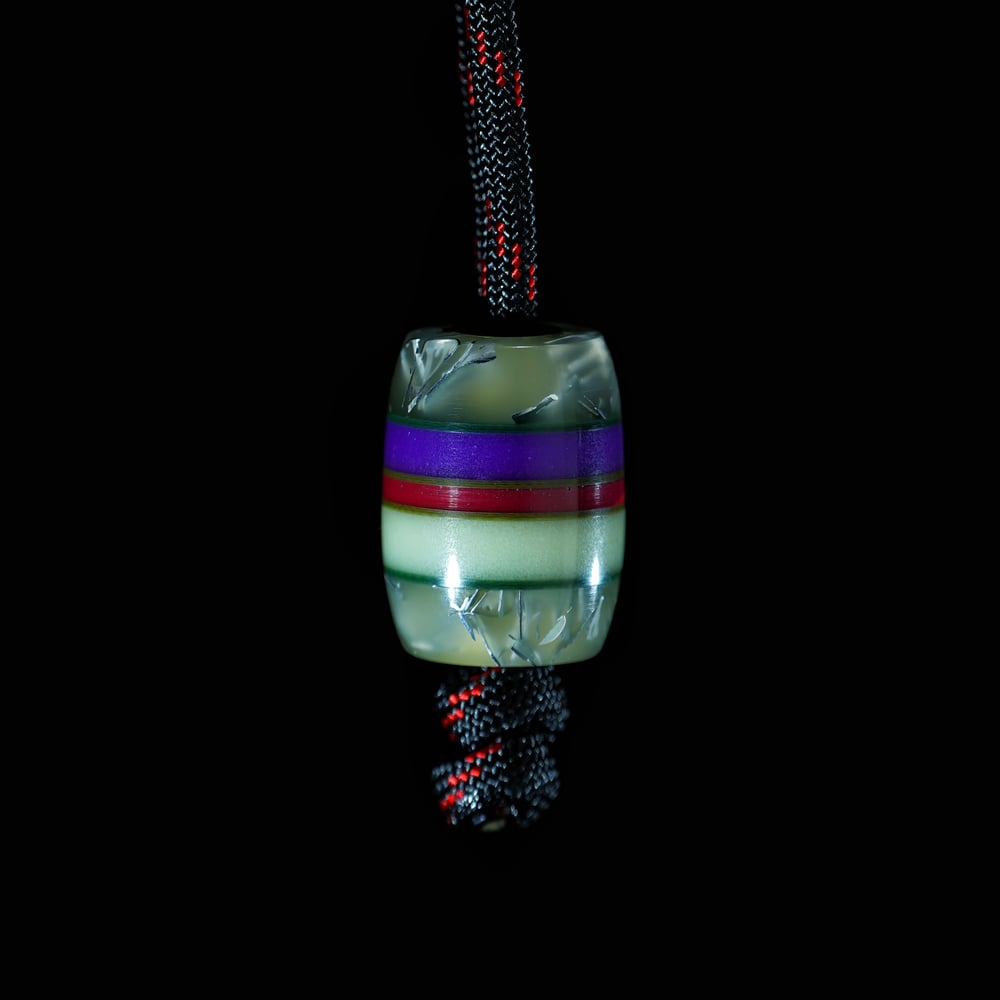 Uranium Vapor EDC lanyard beads (GLOW)