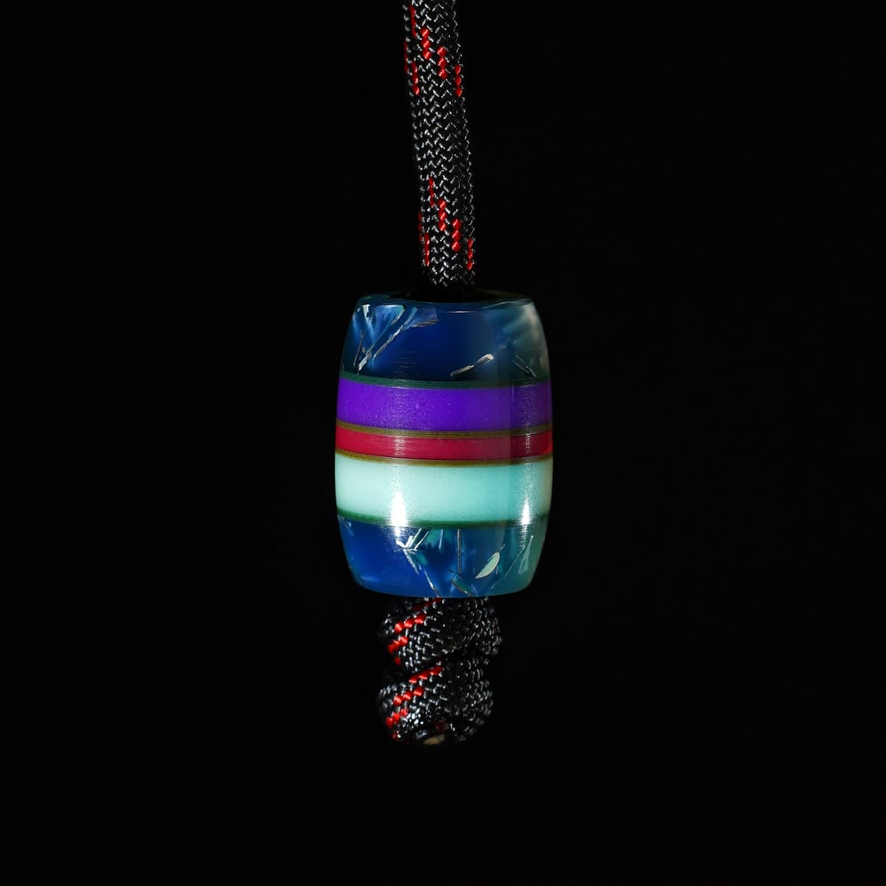 Uranium Vapor EDC lanyard beads (GLOW)
