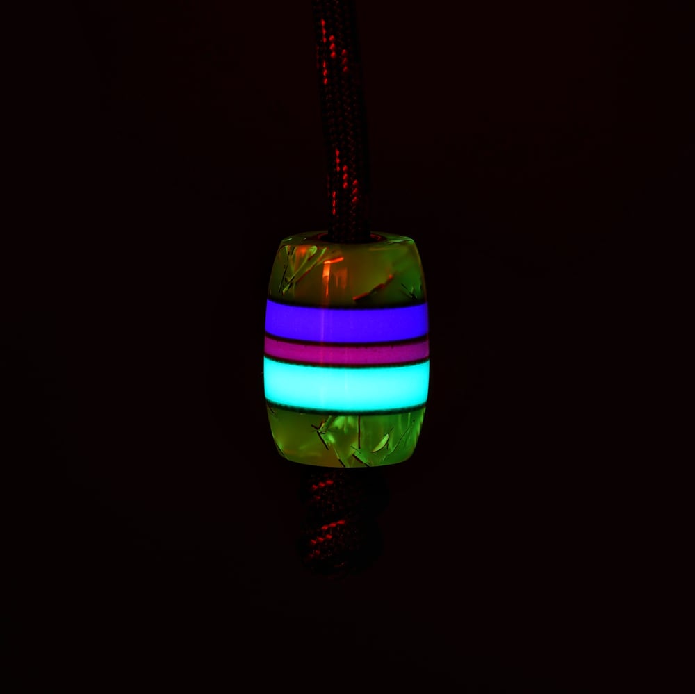 Uranium Vapor EDC lanyard beads (GLOW)