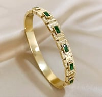 Image 1 of Emerald Bangle