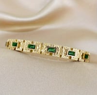 Image 2 of Emerald Bangle
