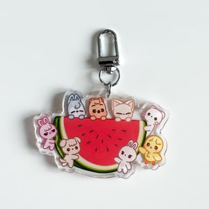 Image of Watermelon SKZOO Acrylic Keychain - Donation for Palestine