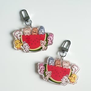 Image of Watermelon SKZOO Acrylic Keychain - Donation for Palestine