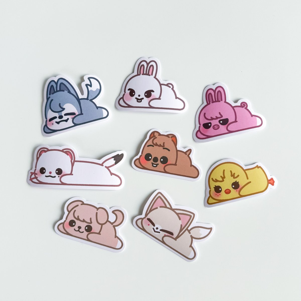 Image of Comfy SKZOOs Vinyl Stickers