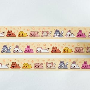 Image of A Train of SKZOOs Washi Tape