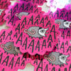 AAAAAH! - Mirror Foil Sticker