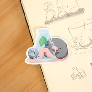 Image of Bee, Cosmos, Sweets, Grub | Stickers