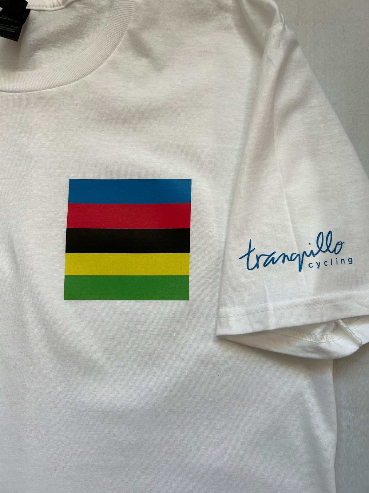 Chasing Rainbows tee | Tranquillo Cycling