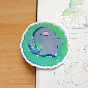 Image of Float, Moss, Spooky | Glossy Stickers