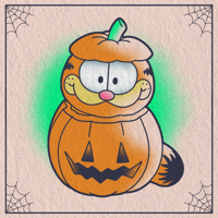 Image 3 of GARFIELD HALLOWEEN TATTOO TICKETS