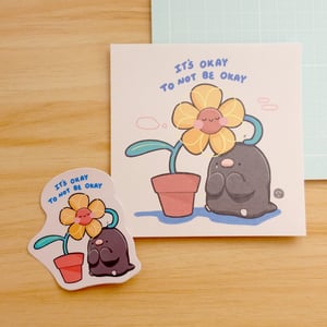 Image of It's OK to not be OK | Prints & Stickers