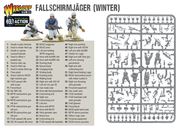 Fallschirmjager (Winter) Infantry