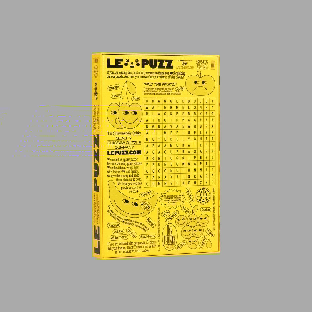 Image of [LE PUZZ™] JUICY