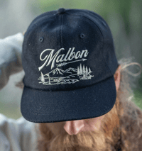 Image 2 of Malbon Highland Wool Painters Hat Black [2024]