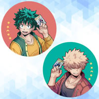 Image 4 of BKDK ALL MIGHT CARD BADGES