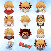 Image 5 of BKDK STICKER SHEETS