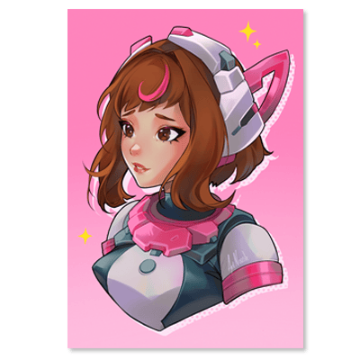 Juno MHA Art Print 