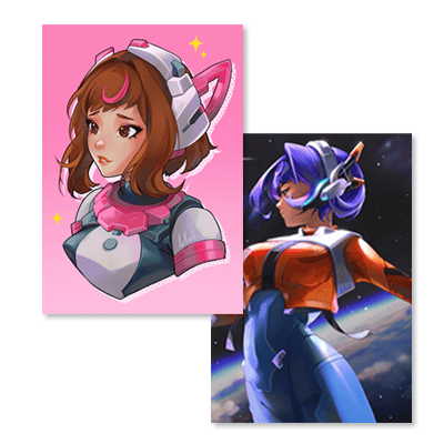 Juno MHA Art Print 