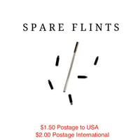 5 Pack Replacement Flints + Spring