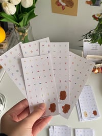 Image 2 of Letters & numbers 🔤✨ sticker sheets