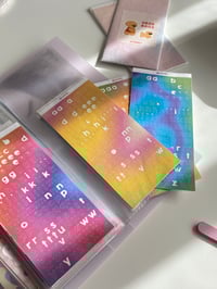 Image 1 of Letters & numbers 🔤✨ sticker sheets