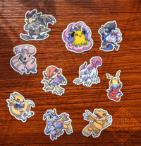 Digimon Survive Stickers - Die Cut !